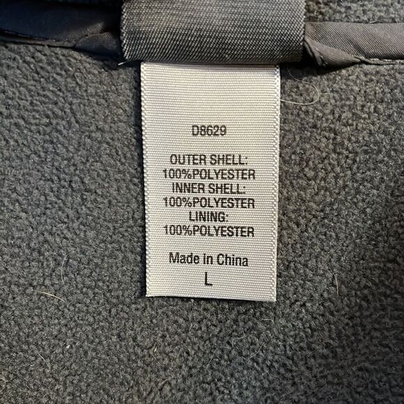 Champion Men’s Soft Shell Fleece Lined Jacket Lg - Picture 3 of 6
